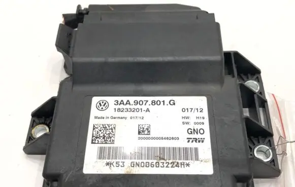 Volkswagen PASSAT CC Brake system control unit/module 3AA907801G