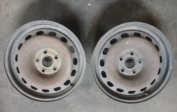 Audi A4 S4 B6 8E 8H R16 steel rim KBA43738