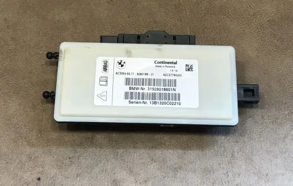 BMW 5 F10 F11 Airbag control unit/module 9280186