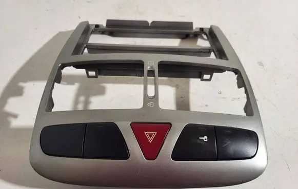 Peugeot 307 Dashboard center trim panel 9634505077 M29500