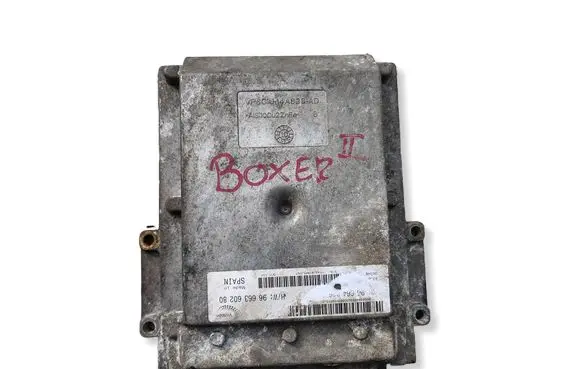 Peugeot Boxer Engine control unit/module 9666360280