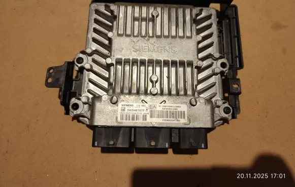 Peugeot 407 Engine control unit/module 9656412980 9655041480 5WS40167FT