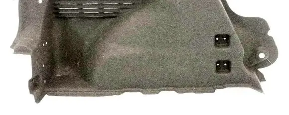 Volkswagen ID.3 Trunk/boot side trim panel 10A867427B LS9R