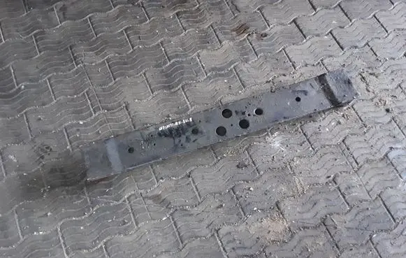 Infiniti QX56 Radiator support slam panel bracket 4A3A2A023 21463014
