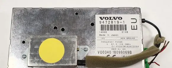 Volvo C70 GPS navigation control unit/module 9472819-1