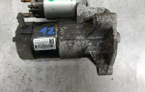 Peugeot 407 Starter motor 9656317680
