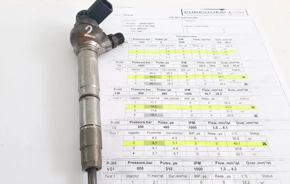 Skoda Octavia Mk3 (5E) Fuel injector 04L130277AE 0445110471