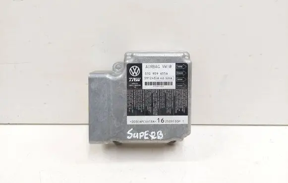 Skoda Superb B6 (3T) Airbag control unit/module 3T0959655A 18H13S1916 391243