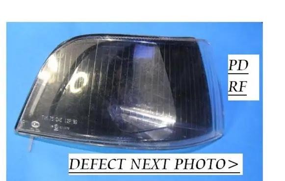 Volvo S40, V40 Front indicator light 30621832 30621834