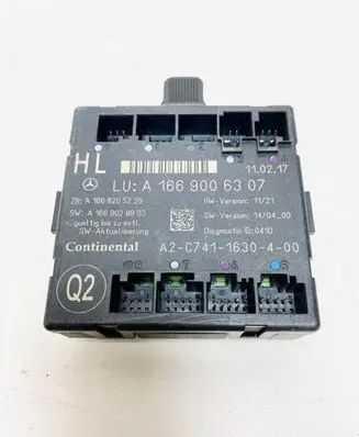 Mercedes-Benz GL X166 Door control unit/module A1669006307 1669006307 A1668205226