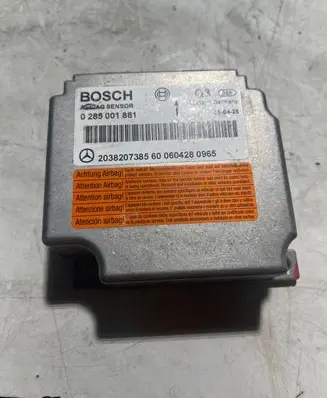 Mercedes-Benz C W203 Airbag control unit/module 0285001881