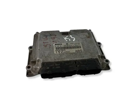 Fiat Stilo Engine control unit/module 55187569 0281011396 19242ACA