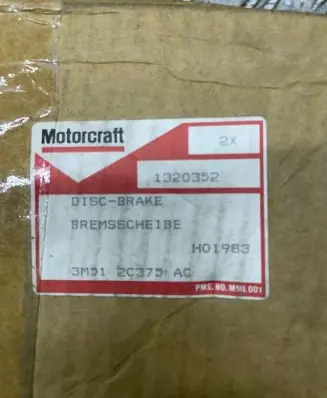 Ford Focus Front brake disc