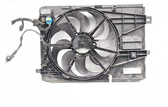 Peugeot 5008 II Radiator cooling fan shroud 9806313580