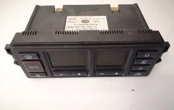 Audi A3 S3 8L Climate control unit 8L0820043M 5HB00760810