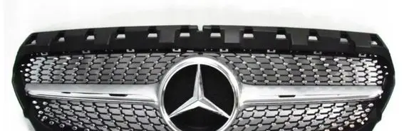 Front bumper upper radiator grill