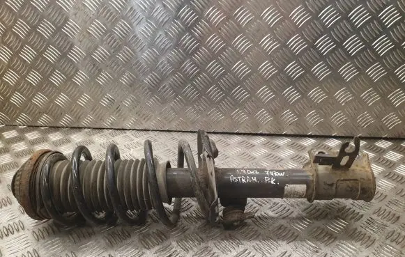 Opel Astra H Front shock absorber with coil spring 644609745