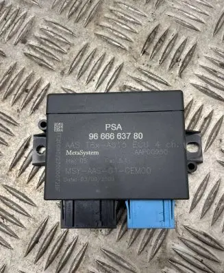 Peugeot 3008 I Parking PDC control unit/module 9666663780 AAP00950