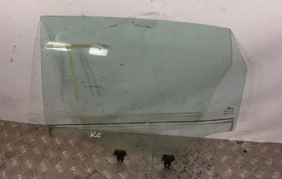 Rear door window glass