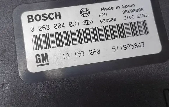 Opel Signum Parking PDC control unit/module 0263004031 13157260