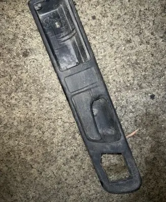 BMW 5 E34 Rear door interior handle 51228137387