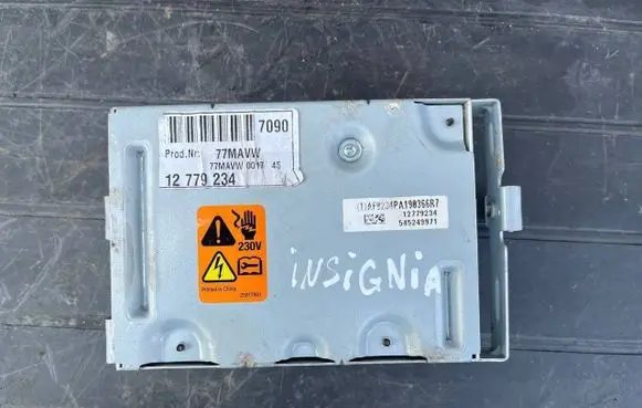 Opel Insignia A Voltage converter inverter 12779234 77MAVW 25917881
