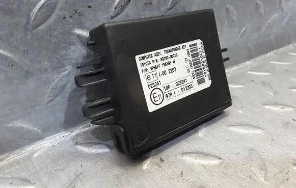 Toyota Yaris Immobilizer control unit/module 897800D010 VP6BFF10849