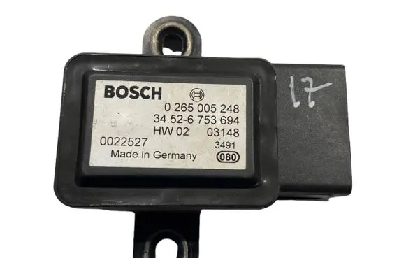 BMW X5 E53 ESP acceleration yaw rate sensor 6753694 34526753694 0265005248