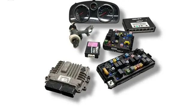 Opel Antara Engine ECU kit and lock set 25189813 28359587 25184894