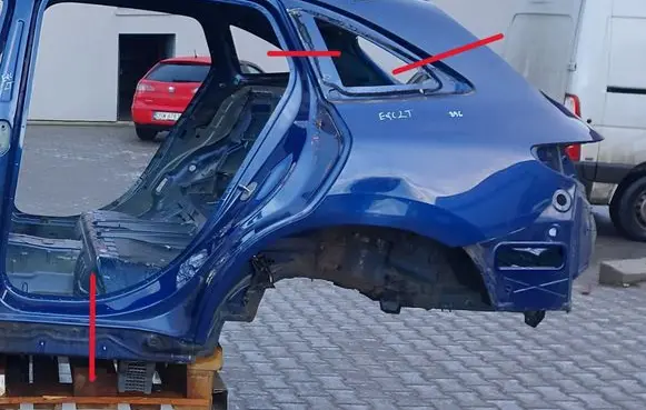 Mercedes-Benz EQC Rear quarter panel 