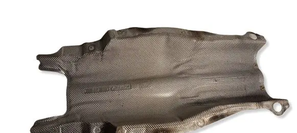 BMW 5 GT F07 Heat shield in engine bay 24640010