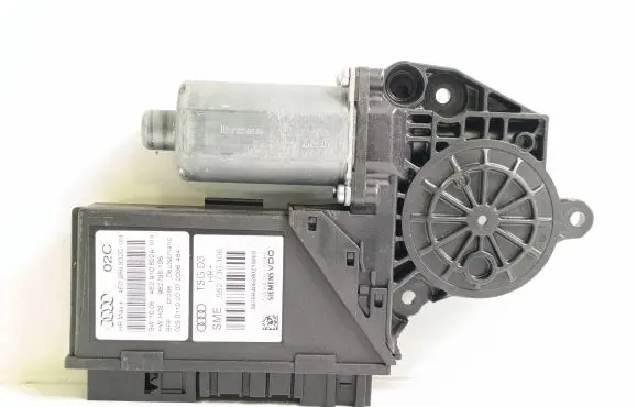 Audi A8 S8 D3 4E Rear door window regulator motor 4E0959802C 4E0910802A