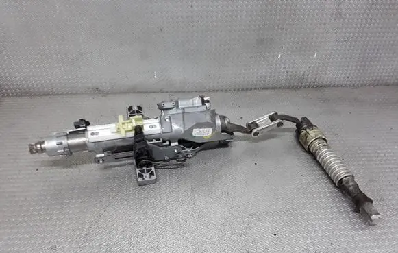 Steering wheel axle set