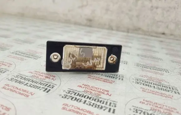 Number plate light