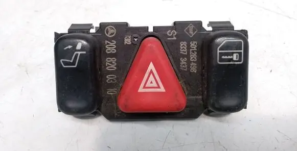 Mercedes-Benz E W210 Hazard light switch 2088200310