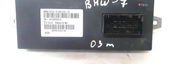 BMW 7 E65 E66 Other control units/modules 3714-6760075-01