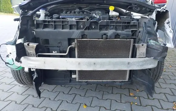 Citroen C3 Radiator support slam panel 9801276380