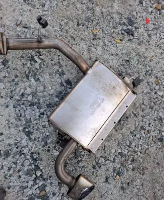 KIA Ceed Muffler ending 