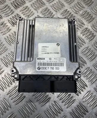 BMW 5 E60 E61 Engine control unit/module 0281011120 7795553 1039S05940