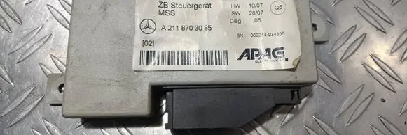 Mercedes-Benz E W211 Other control units/modules A2118703085 080214034355