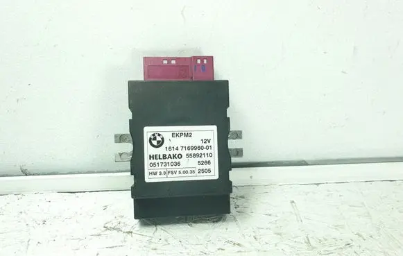 BMW 5 E60 E61 Fuel injection pump control unit/module 1614716996001 051731036 55892110