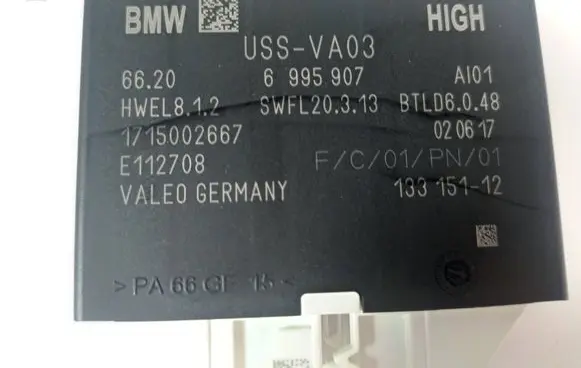 BMW 5 G30 G31 Parking PDC control unit/module 6995907 13315112 1715002667