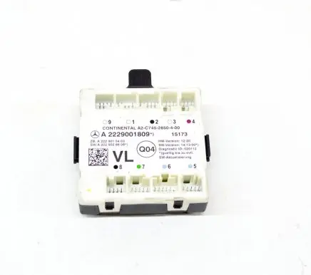 Mercedes-Benz C W205 Door control unit/module A2229001809 A2229015403