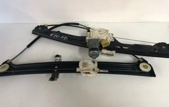 BMW X5 E70 Front door window regulator with motor 6967262