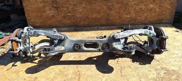 Rear axle beam