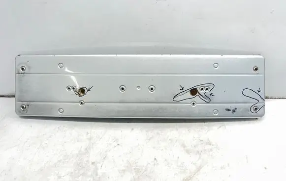 Mercedes-Benz ML W163 Number plate surrounds holder frame A1638851781