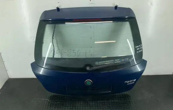 Skoda Fabia Mk2 (5J) Tailgate/trunk/boot lid F5A