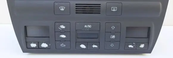 Audi A6 S6 C5 4B Climate control unit 4B0820043AC 5HB00760452 0105H014
