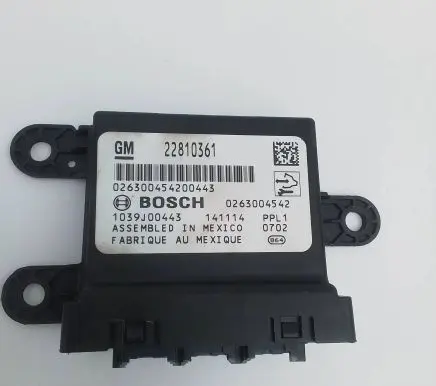 Opel Zafira C Parking PDC control unit/module 22810361 141114 0263004542