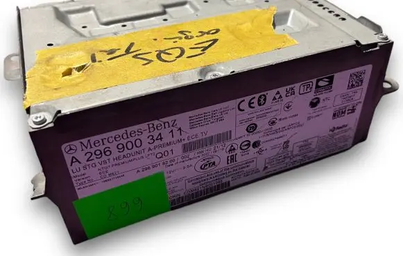 Mercedes-Benz EQS X296 Central body control module NR899 A2969003411